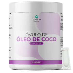 Óvulo de óleo de coco Ozonizado Intravaginal 5% - 30 unidades